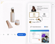 根本去布景、布景生成、局部编纂等功能清